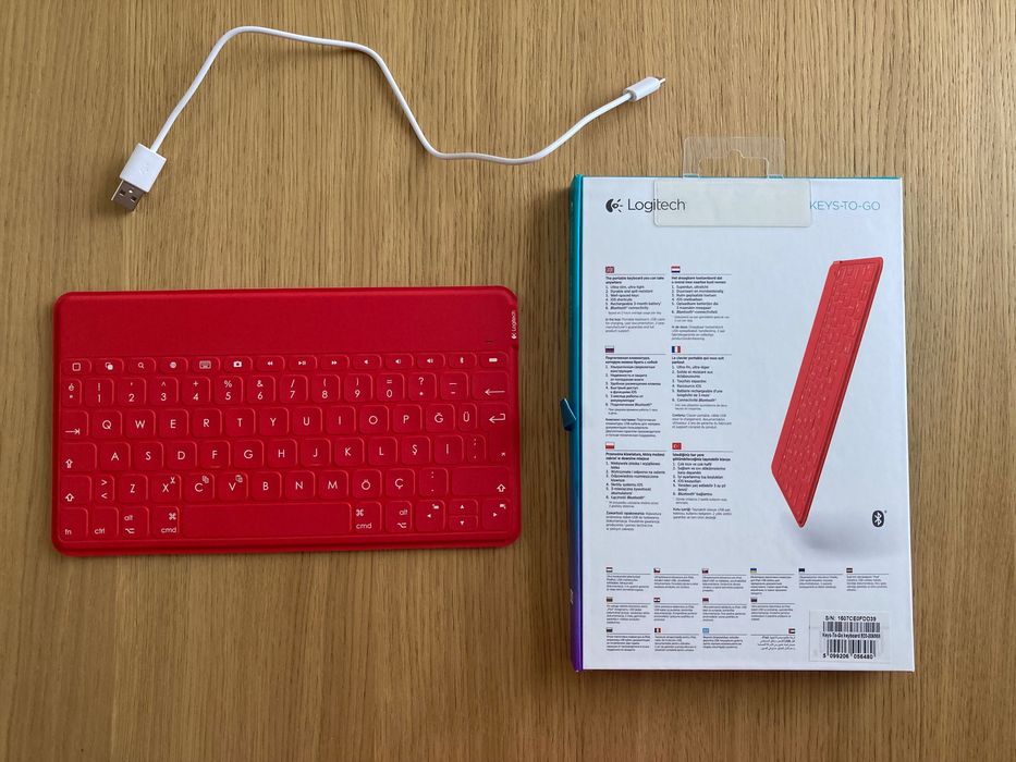 Teclado Bluetooth Logitech Keys To Go como novo