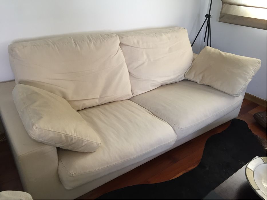 Sofá branco / bege