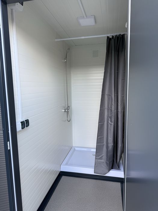 Kontener sanitarny łazienka wc prysznic kemping natrysk