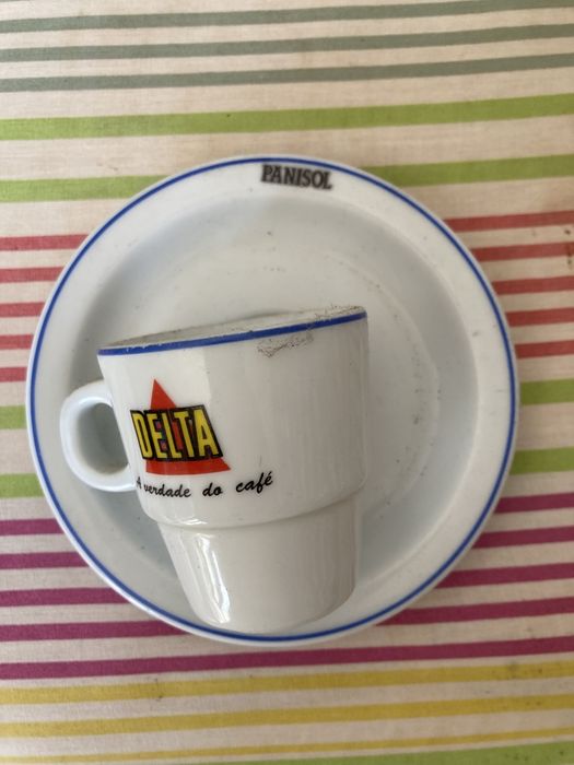 Chavenas de cafe  personalizadas delta - raras