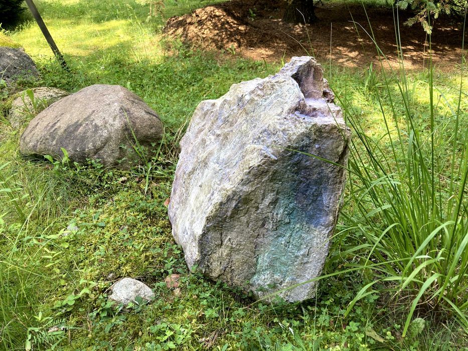 Sztuczny KAMIEŃ głaz dekoracyjny DO OGRODU z laminatu - jak prawdziwy!