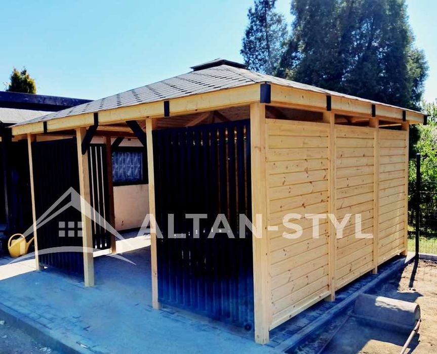 Altany,altanki, wiaty, altana ogrodowa PAULINA(2) 3x3m PRODUCENT