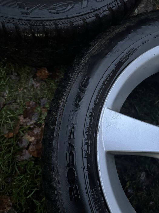 Alufelgi 205/55/r16 mazda 3 kintaro + opony zimowe