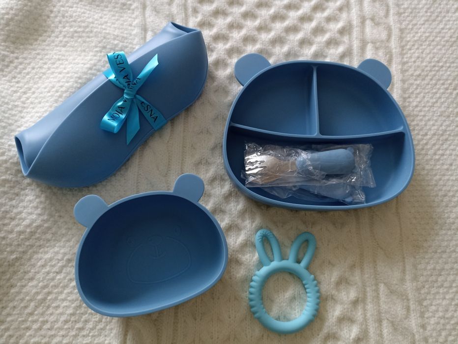 Силіконовий посуд для малятка