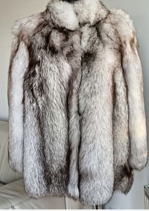 Futerko z lisów srebrnych