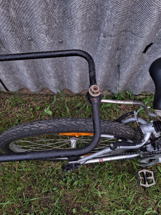 Велосипед горный, с прицепом schwinn америка