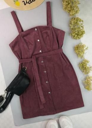 Сарафан сукня вельвет 54-56 рр