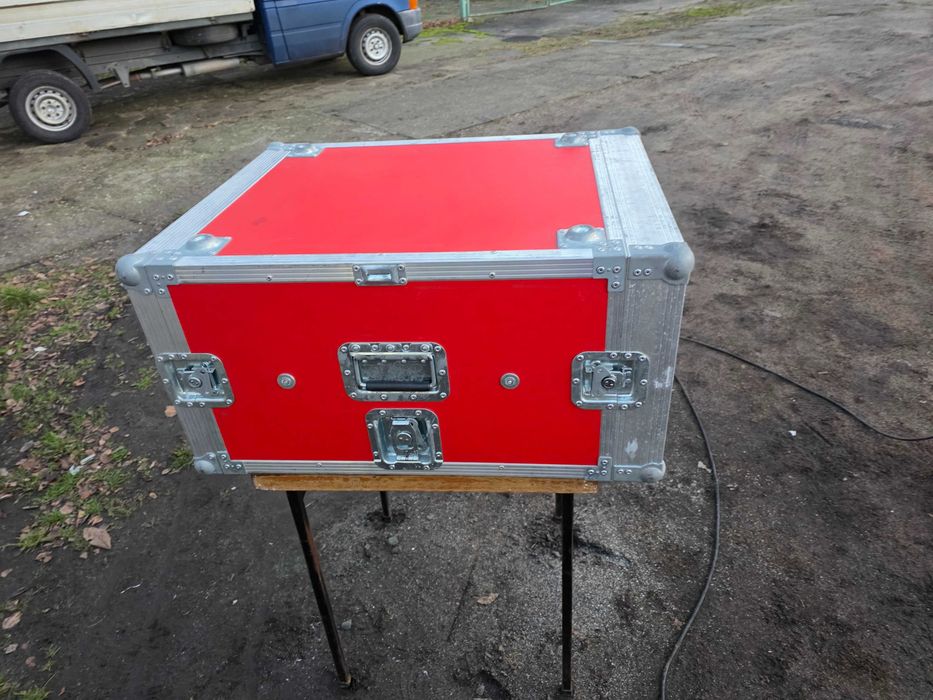 RACK CASE 5U 2x szyna 61cm 19 cali Shockmount flightcase FAKTURA 23%