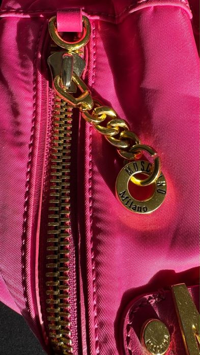 Оригінал! Сумка-мішок Moschino Milano "Made in Heaven" (рожева)