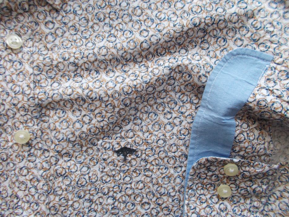 L FYNCH&HATTON Premium Designerska Koszula Męska L 41,5 cm Germany