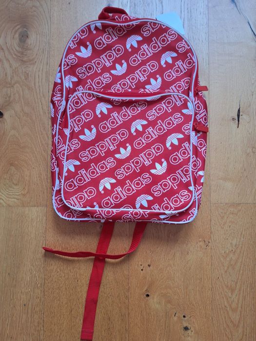 Plecak adidas originals classic  DH3364 czerwony w loga