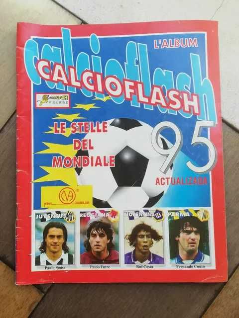 Caderneta futebol italiano 1995