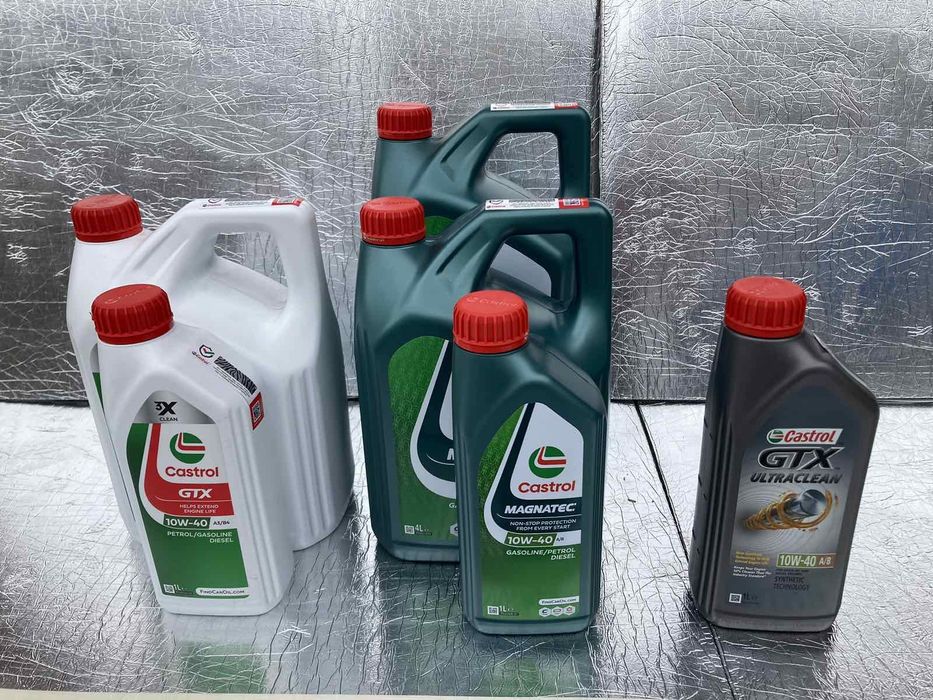 0грн доставка новою поштою Масло 10w40 Castrol 10W40 5л Magnatec