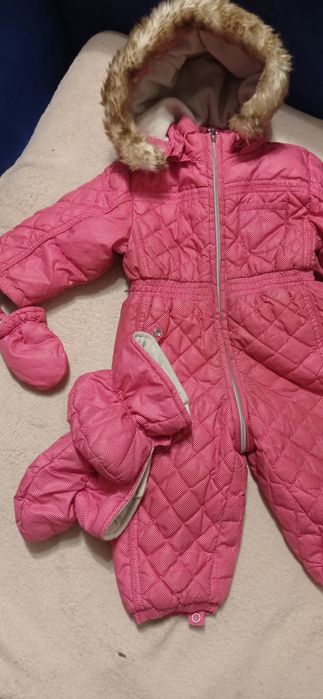 Зимовий пуховик Chicco  для дівчинки 9міс