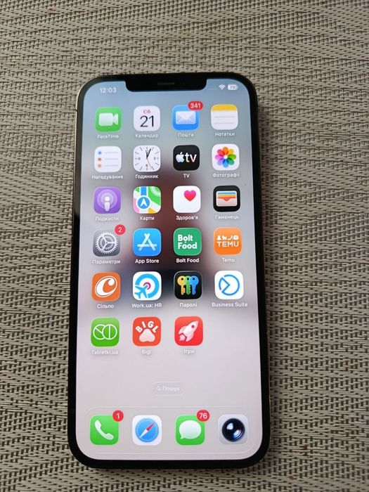 iPhone 12 pro max, 256gb