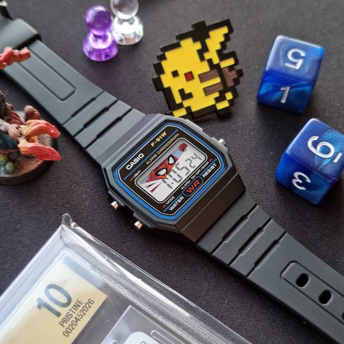 relogio casio f91w