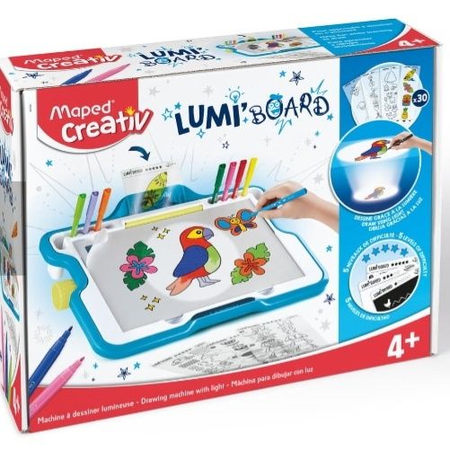 Projektor, tablica do odwzorowywania rysunków