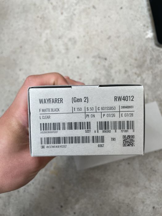 Okulary Meta Glasses Rayban Wayfarer gen 2 nowe
