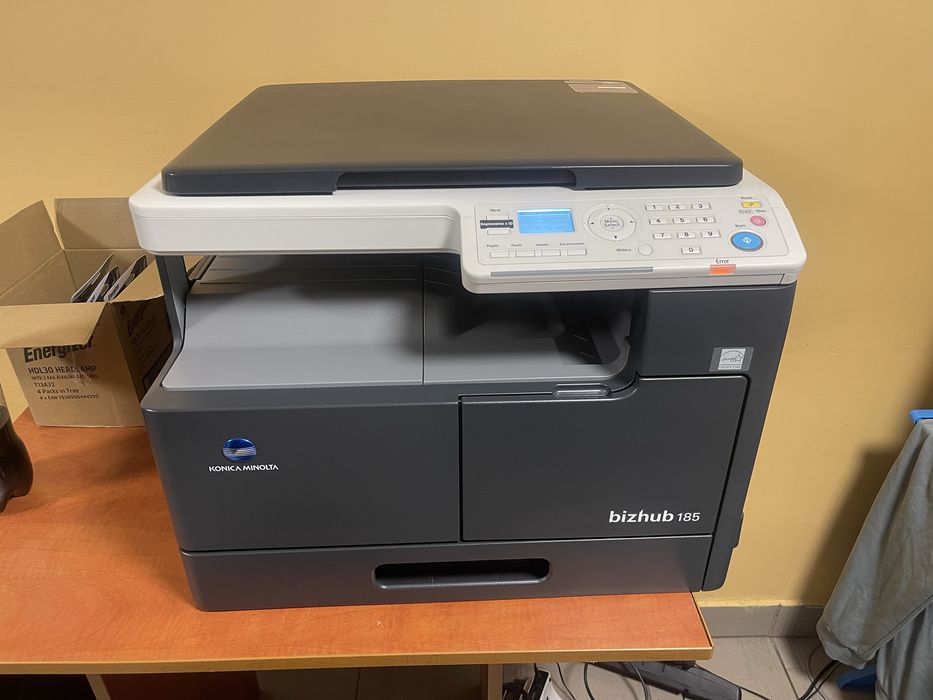 Drukarka Wielofunkcyjna Konica Minolta Bizhub 185 Toner, Kable OPIS