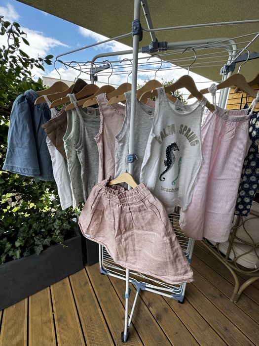 Letnie ubrania dla dziewczynki H&M sukienka