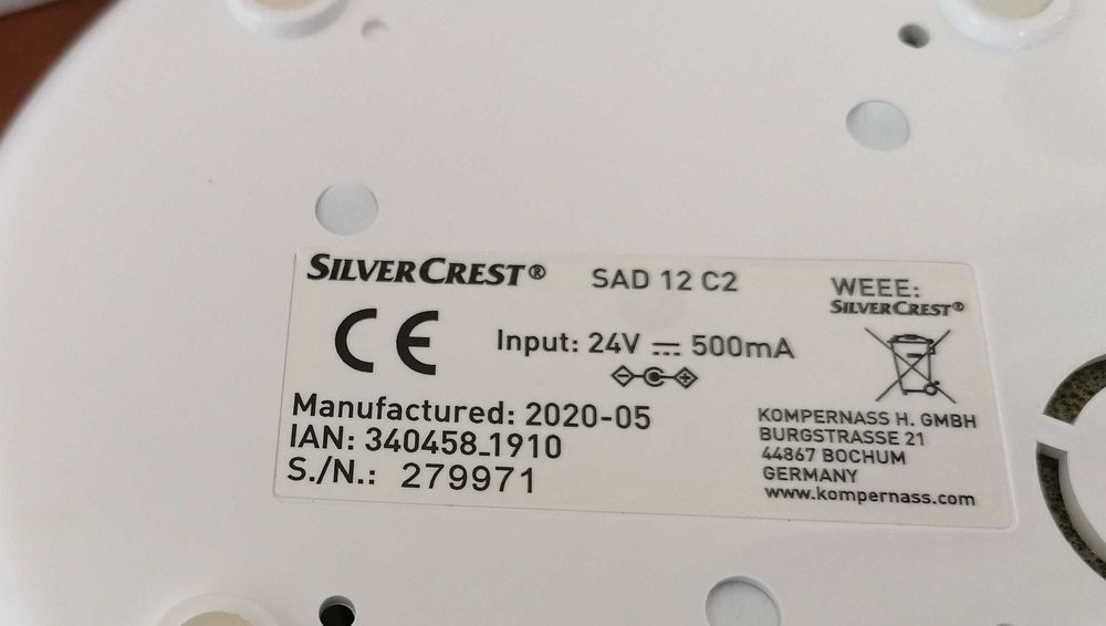 Aromatizador da "Siver crest" , novo, por 10€