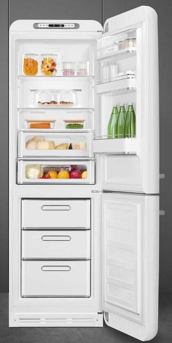 NOWA Lodówka SMEG FAB32RWH6 – Biała, Retro | No Frost| 5 LAT GWARANCJI