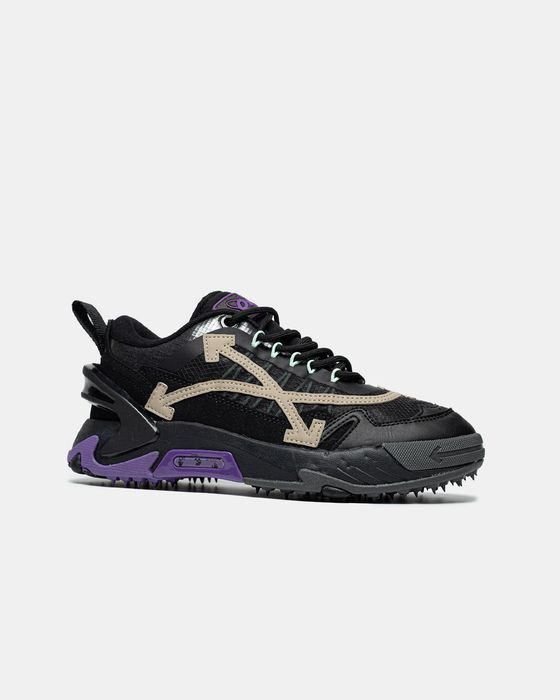 Кросівки OFF-WHITE Odsy-2000 Black/Violet premium | Кроссовки чоловічі