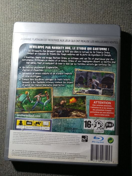 Uncharted para Ps3