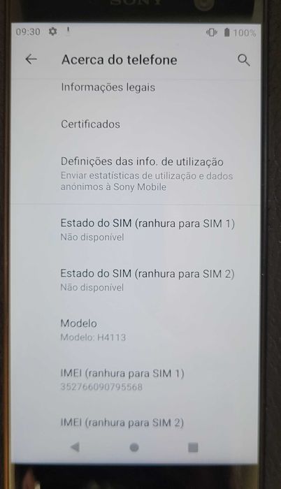 Sony Xperia XA2 usado