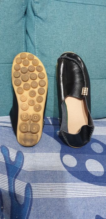 Sapato preto confortável