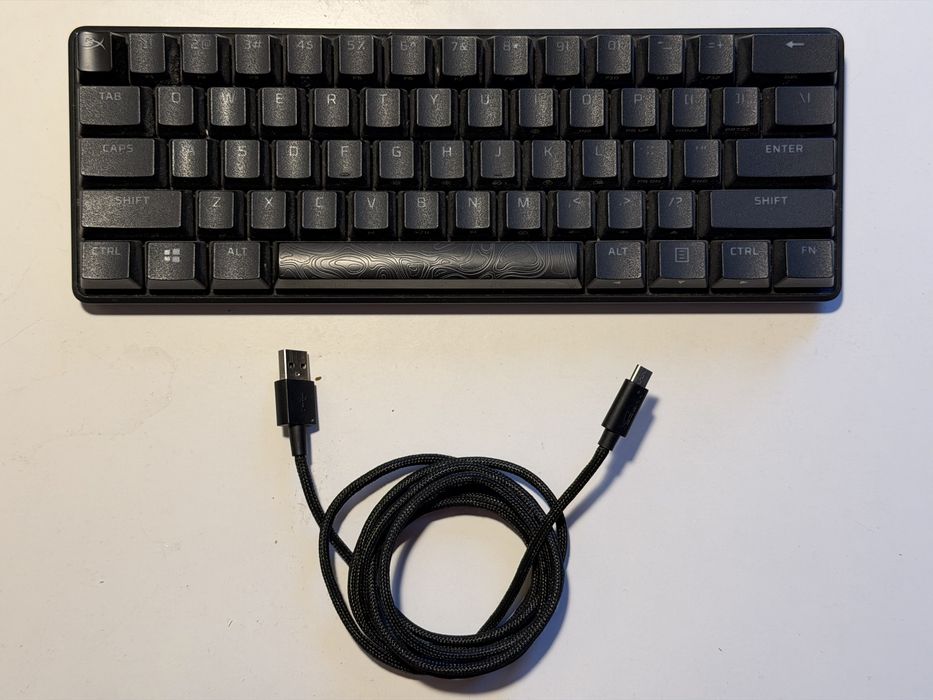 Teclado Mecânico Gaming HyperX Alloy Origins 60 (Layout US)