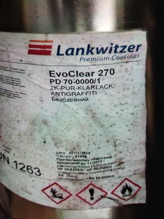 Лакокрасочные материалы.