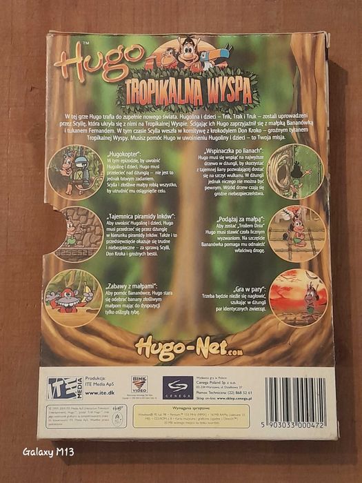 Hugo Tropikalna Wyspa gra PC