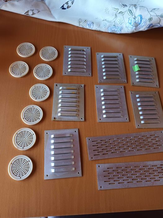 Grelhas para portas e armarios