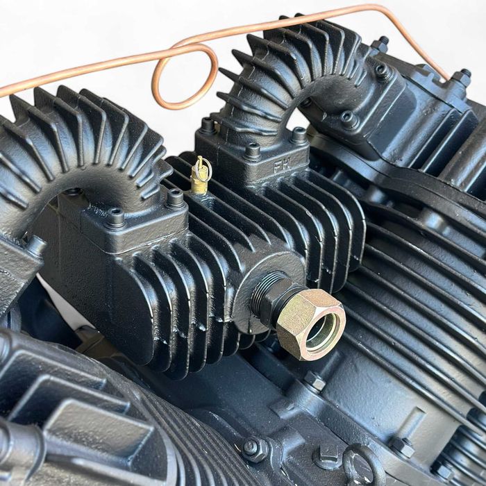 Двоступеневий поршневий блок компресора GD-2155ТH (3194 л/хв, 10 Атм)