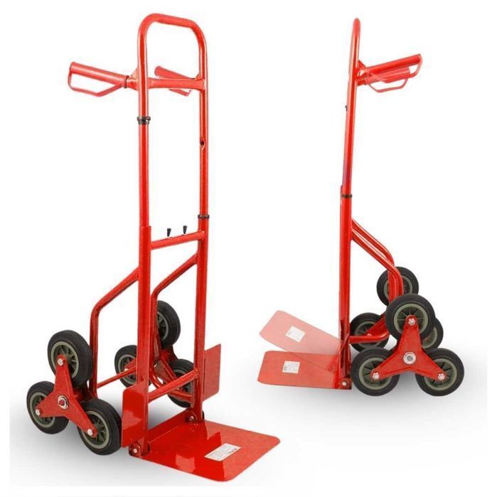Wózek transportowy schodowy magazynowy 200 kg 6 kół