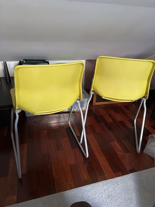 2 Cadeiras verdes Escritorio/quarto