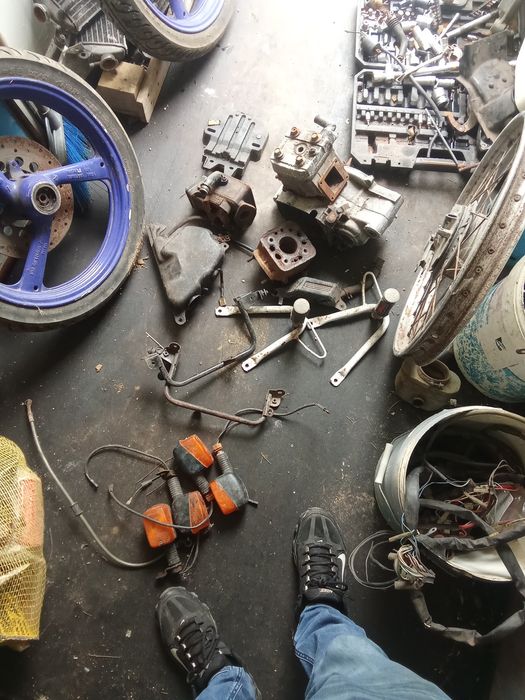 Várias peças DT 50