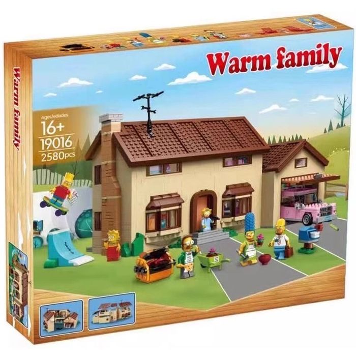Великий конструктор Будинок Сімпсонів 2523 дет. The Simpsons House