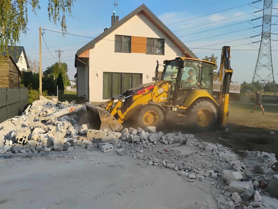 Usługi Koparko Ładowarki Prace Ziemne