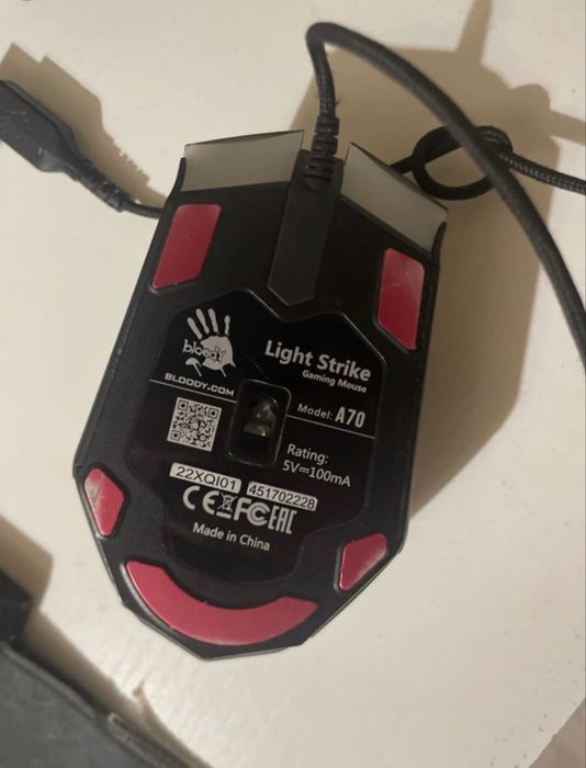 Myszka gamingowa bloody a70