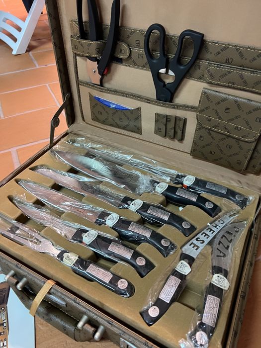 Jogo facas profissionais Carl Weill