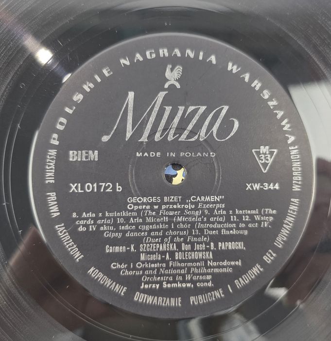 Płyta winylowa Bizet – Carmen Fragmenty