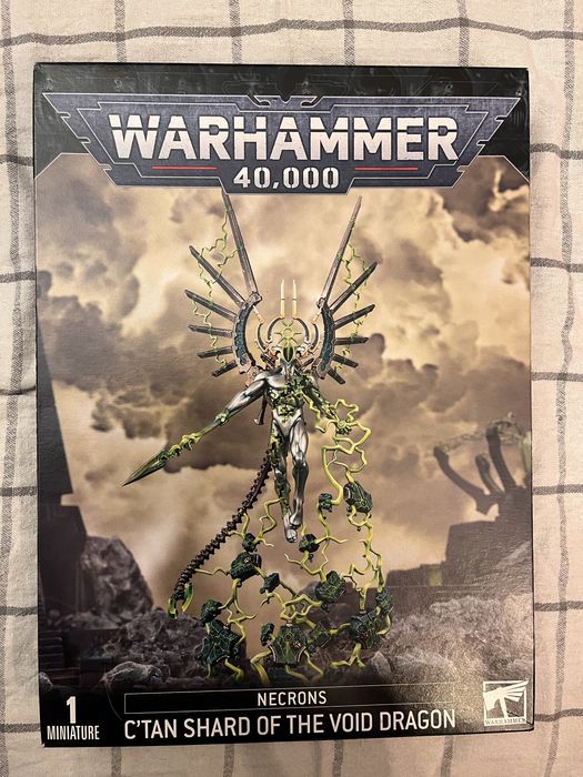 Nowa w folii Figurka WARHAMMER 40k necrons C’TAN SHARD of the VOID DRAGON