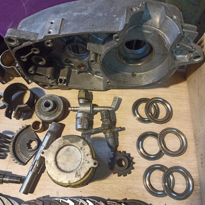 Części WSK 175, tryb zdawczy i inne