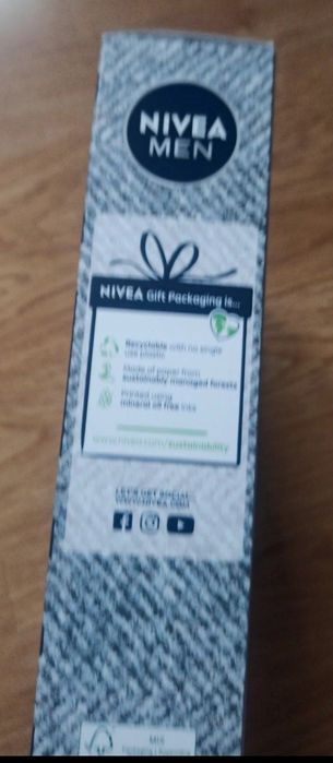 Zestaw prezentowy Nivea Men Silver Protect