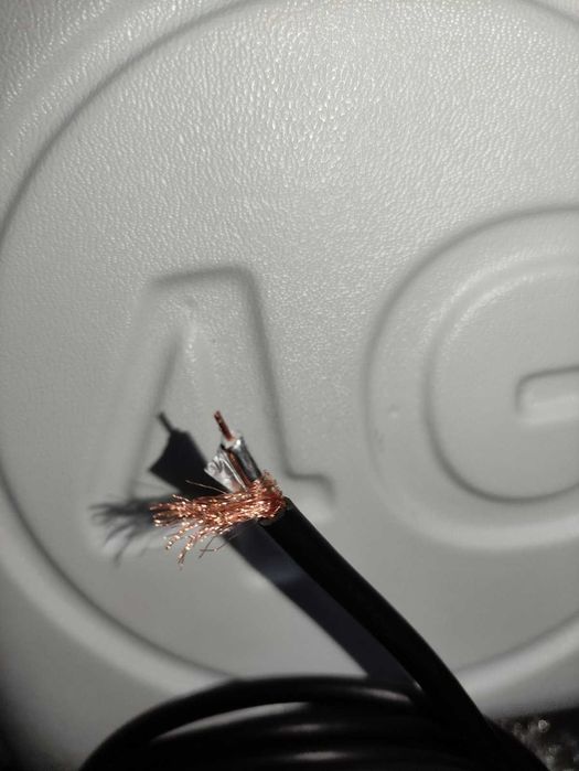 Кабель RG58 50 Ом Медный для Интернет 4G Раций, ТВ> Коаксиал SMA RG6/8: ...