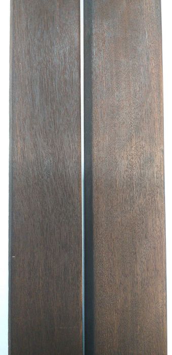 Deski elewacyjne romb, drewno egzotyczne Okume