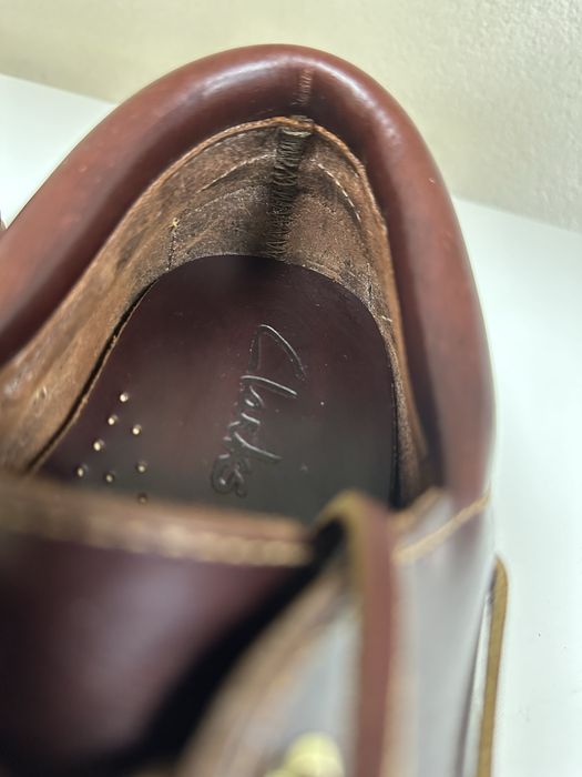 Чоловічі топсайдери Clarks, натур шкіра, коричневі