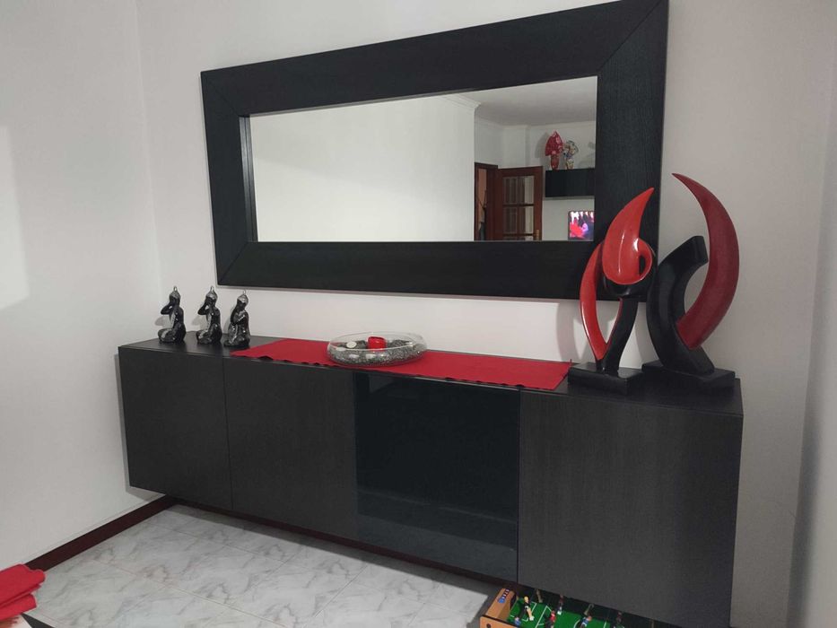 Sala de estar e sala de jantar